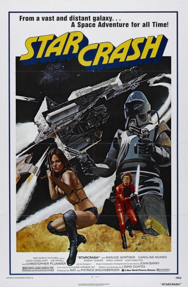 Столкновение звёзд (1978) постер