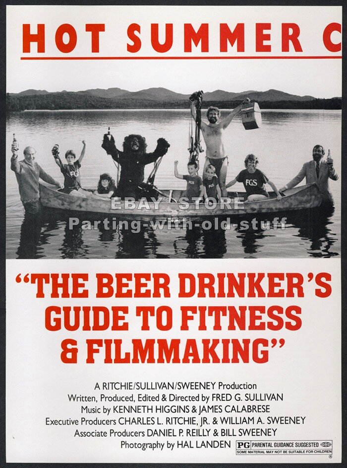 Инструкция для любителя пива по фитнесу и фильмопроизводству (1987) постер