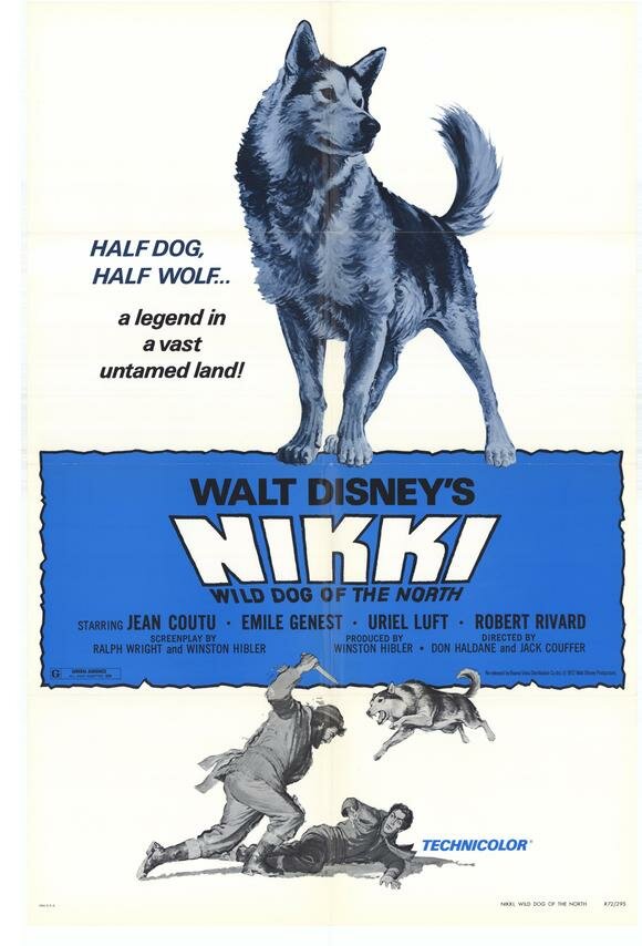 Дикий пес Севера (1961) постер