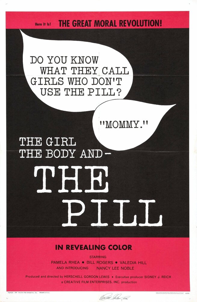 Девушка, тело и таблетка (1967) постер