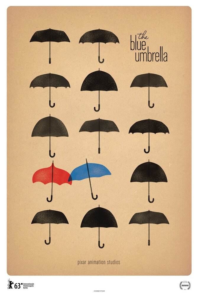 Синий зонтик (2013) постер