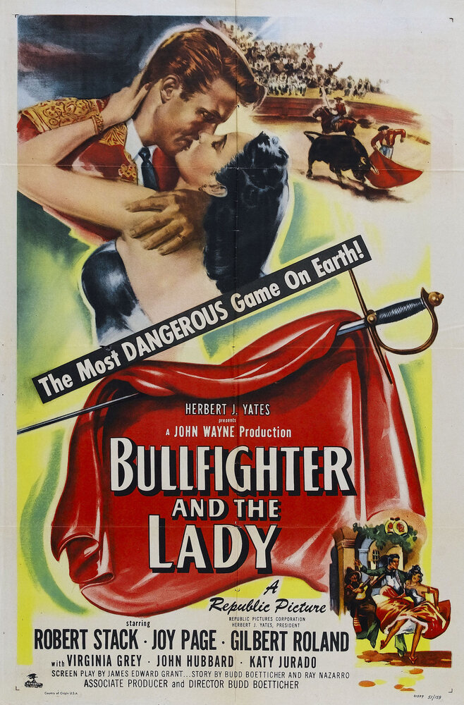 Тореадор и Леди (1951) постер