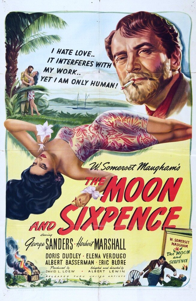 Луна и шестипенсовик (1942) постер