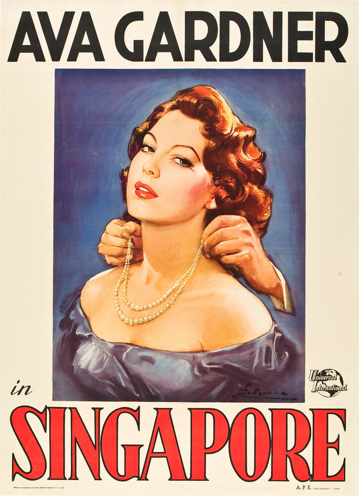 Сингапур (1947) постер