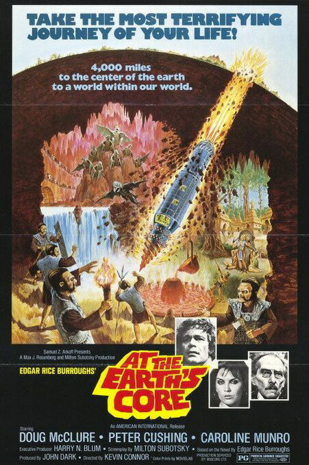 Путешествие к центру Земли (1976) постер