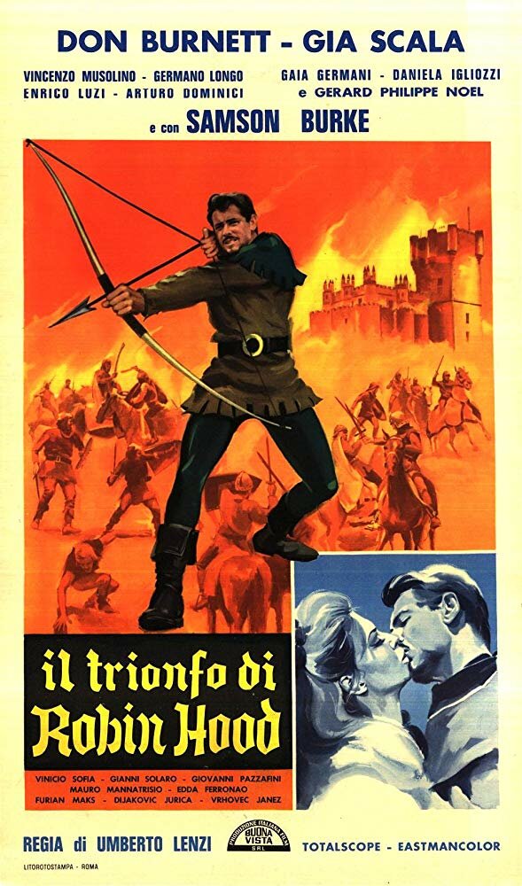 Триумф Робина Гуда (1962) постер