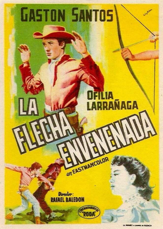 La flecha envenenada (1957) постер