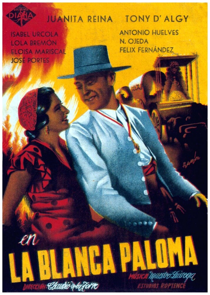 La blanca Paloma (1942) постер