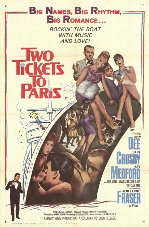Two Tickets to Paris (1962) постер