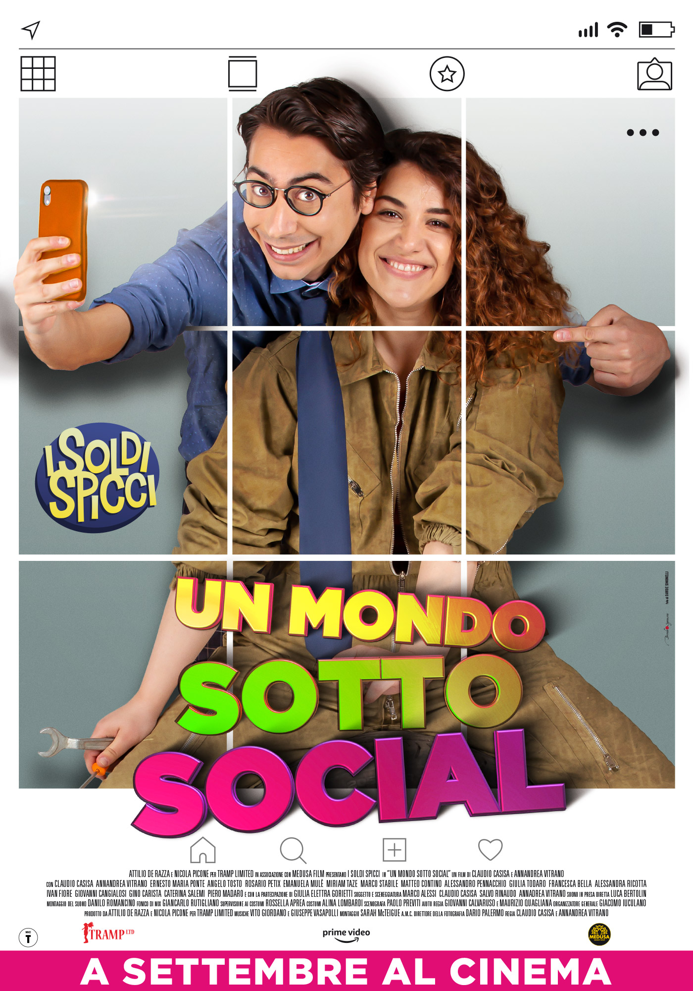 Un mondo sotto social (2022) постер