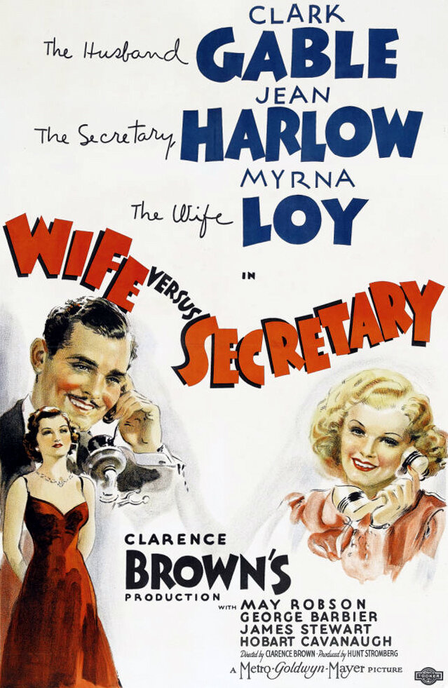 Жена против секретарши (1936) постер