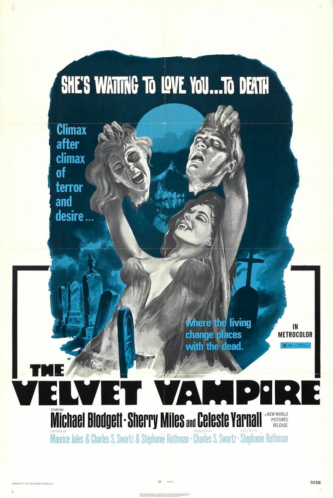 Бархатная вампирша (1971) постер