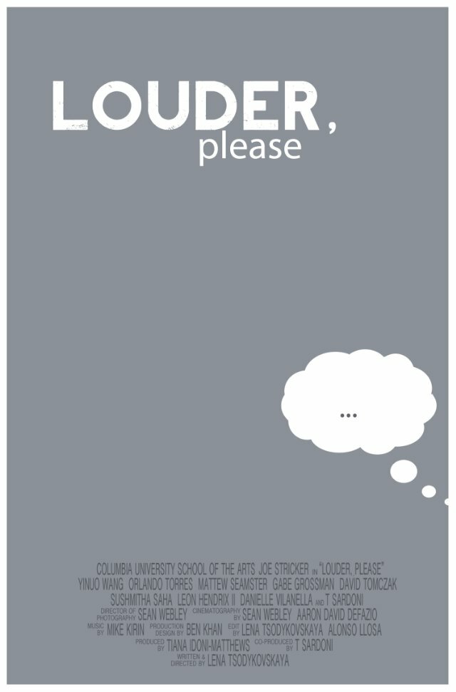 Громче, пожалуйста (2012) постер