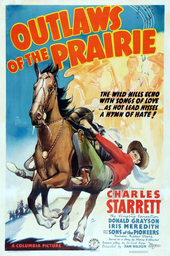 Outlaws of the Prairie (1937) постер