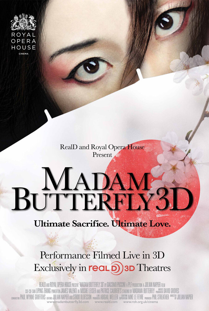 Madam Butterfly 3D (2012) постер