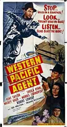 Western Pacific Agent (1950) постер
