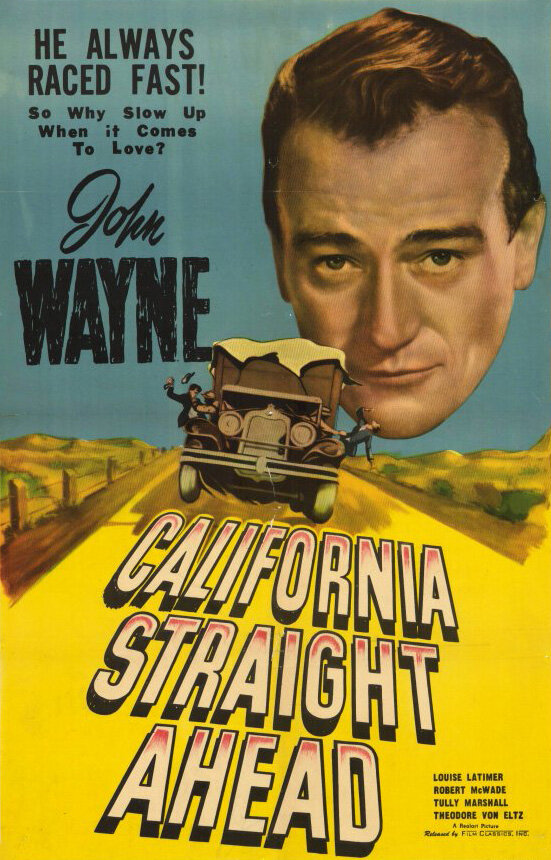 Калифорния прямо впереди (1937) постер