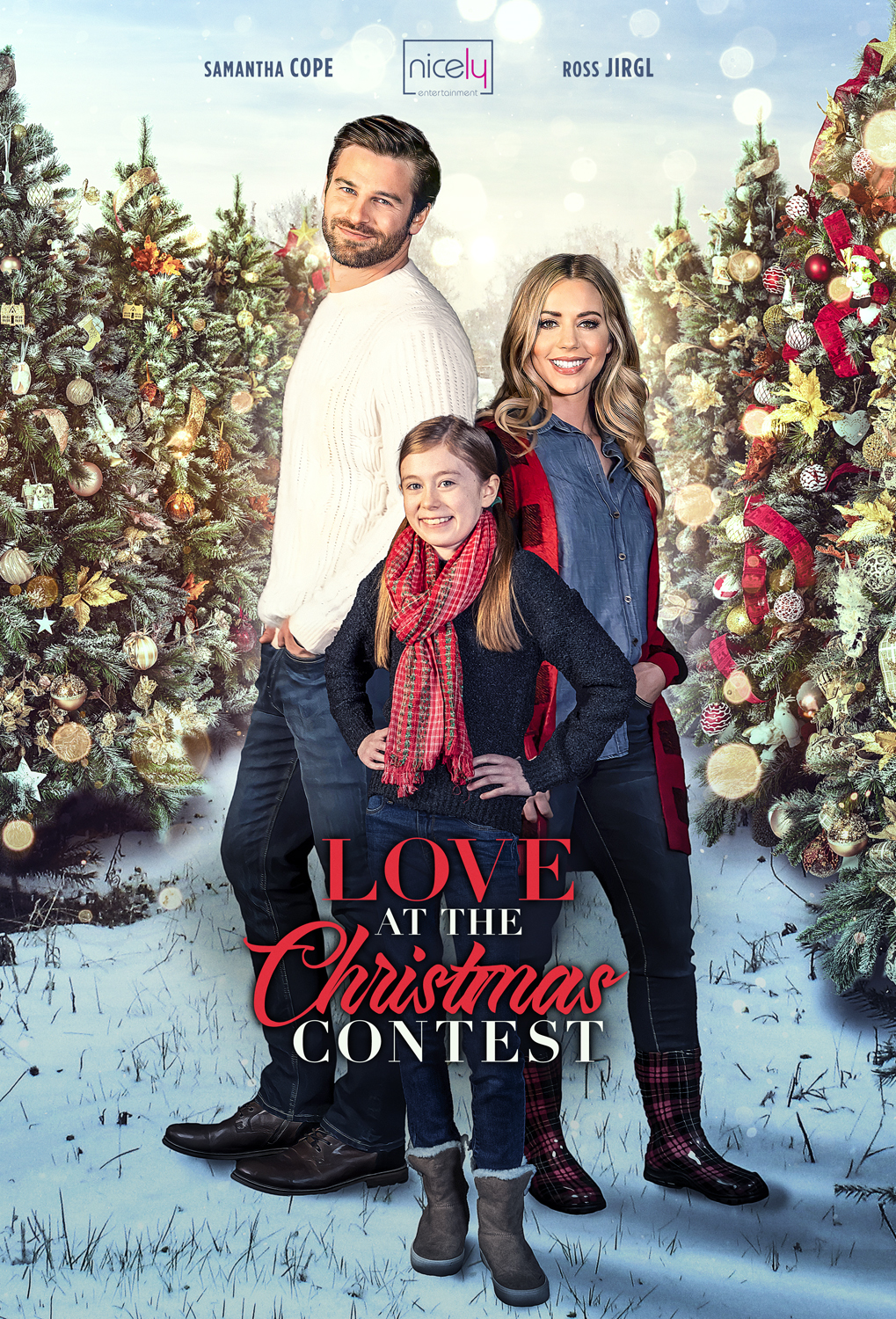 Love at the Christmas Contest (2022) постер