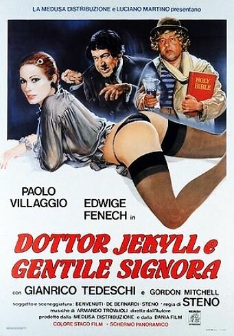 Доктор Джекилл и милая дама (1979) постер