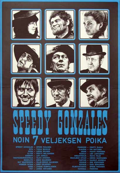 Speedy Gonzales - noin 7 veljeksen poika (1970) постер