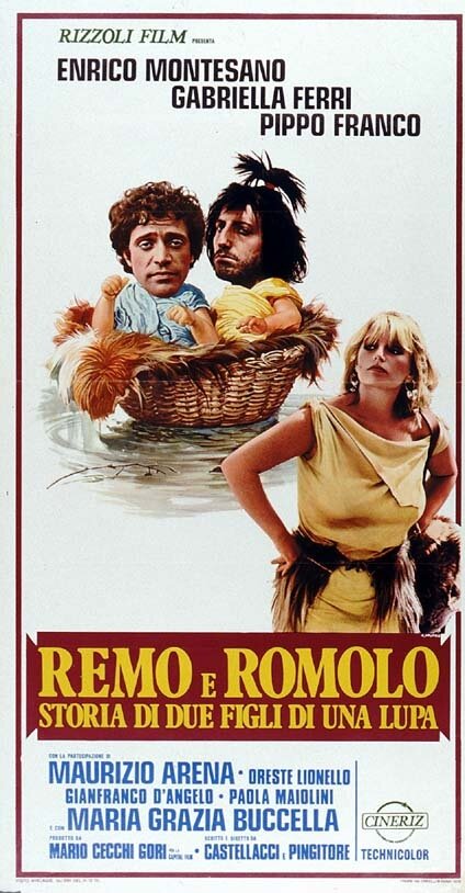 Рэм и Ромул – история двух сыновей волчицы (1976) постер