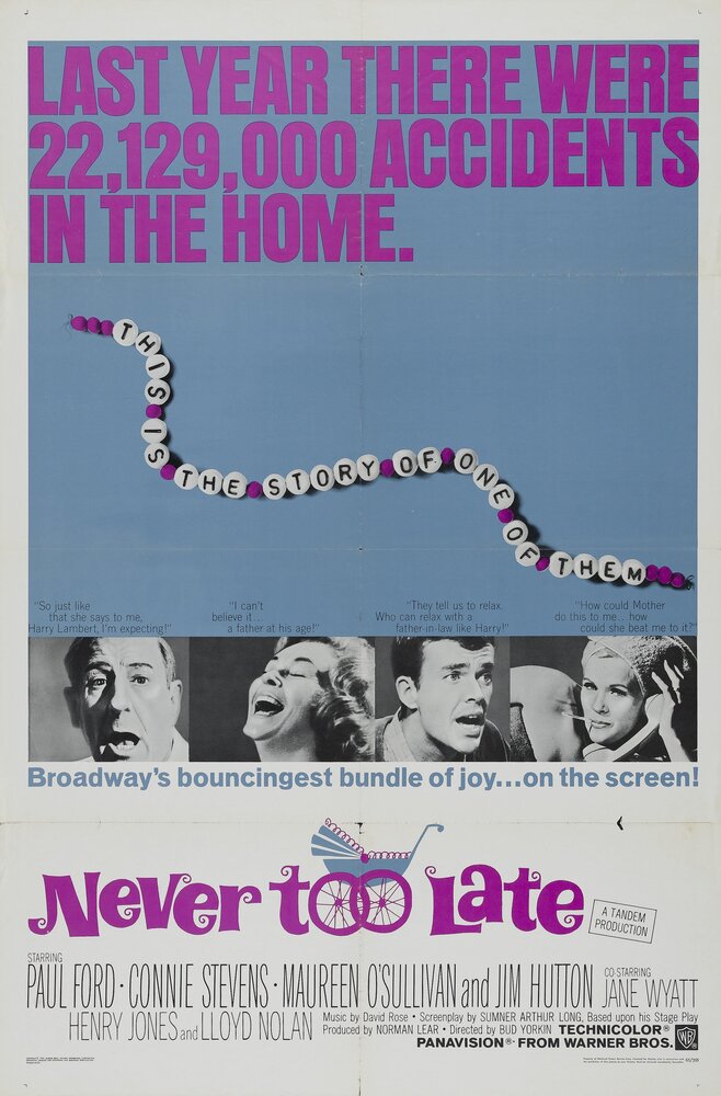 Никогда не поздно (1965) постер