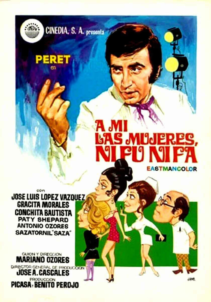 A mí las mujeres ni fu ni fa (1971) постер