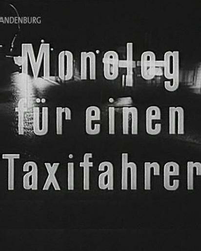 Monolog für einen Taxifahrer (1990) постер