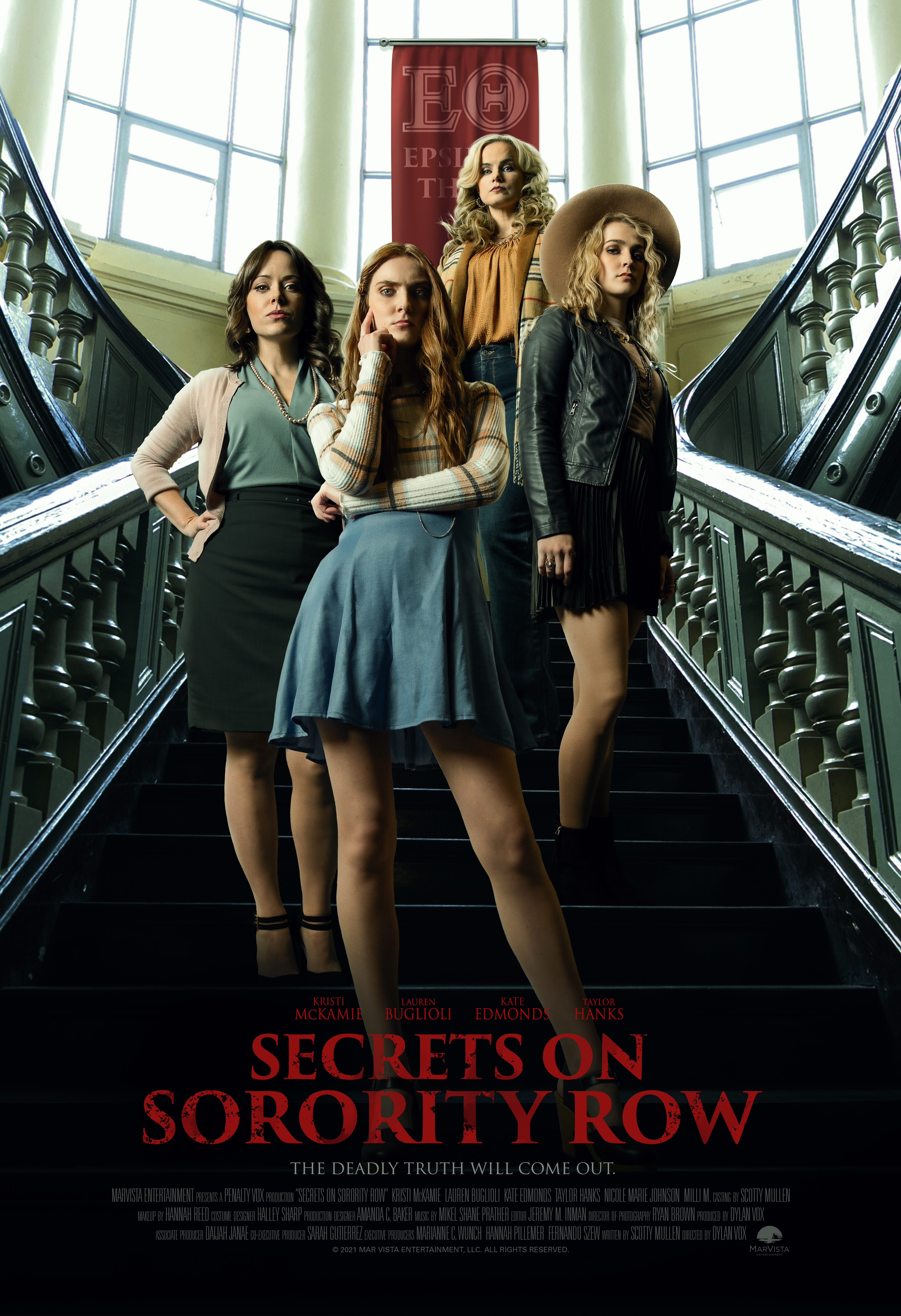 Secrets on Sorority Row (2021) постер