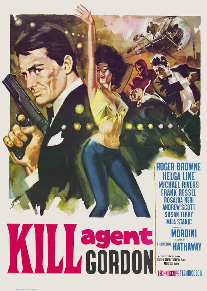 Пароль: Убить агента Гордона (1966) постер