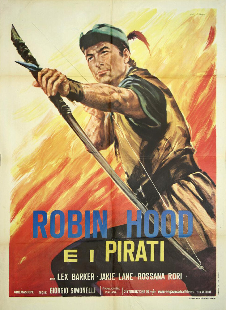 Робин Гуд и пираты (1960) постер