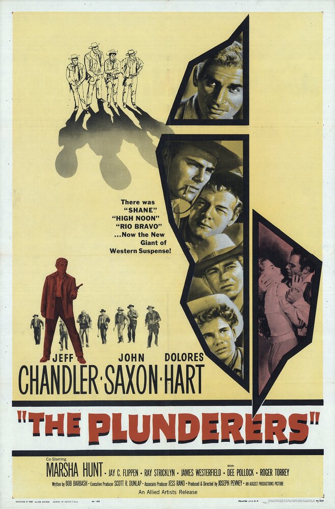 The Plunderers (1960) постер