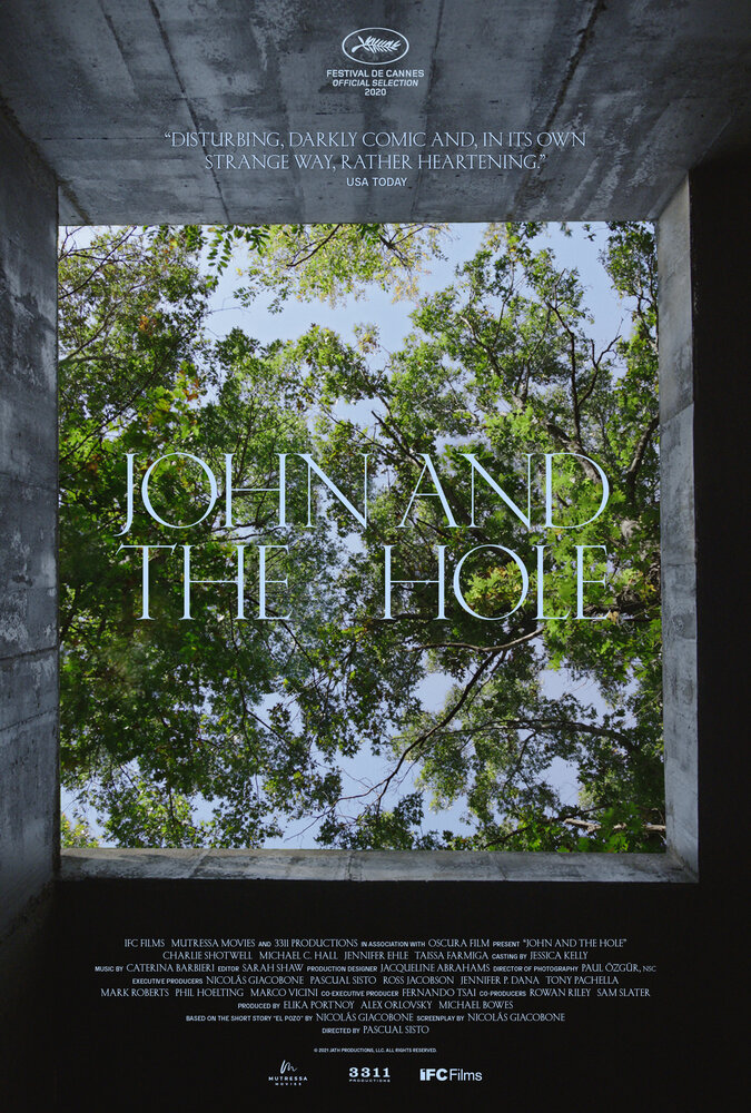 Джон и дыра (2021) постер