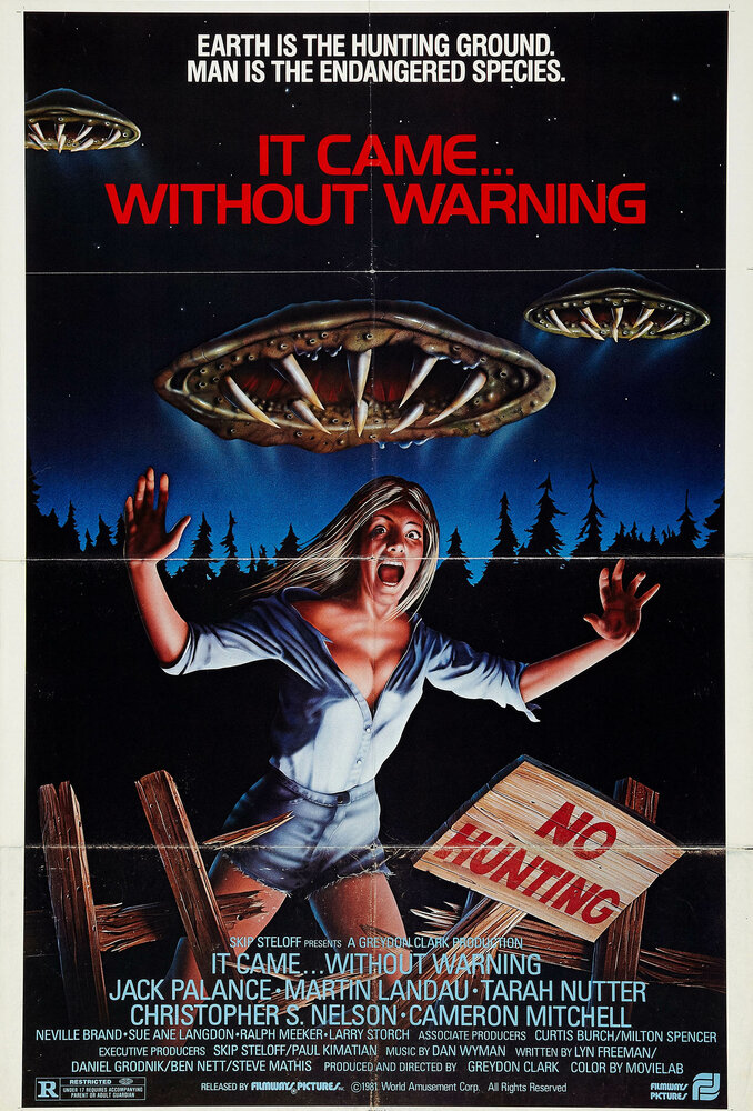 Без предупреждения (1980) постер