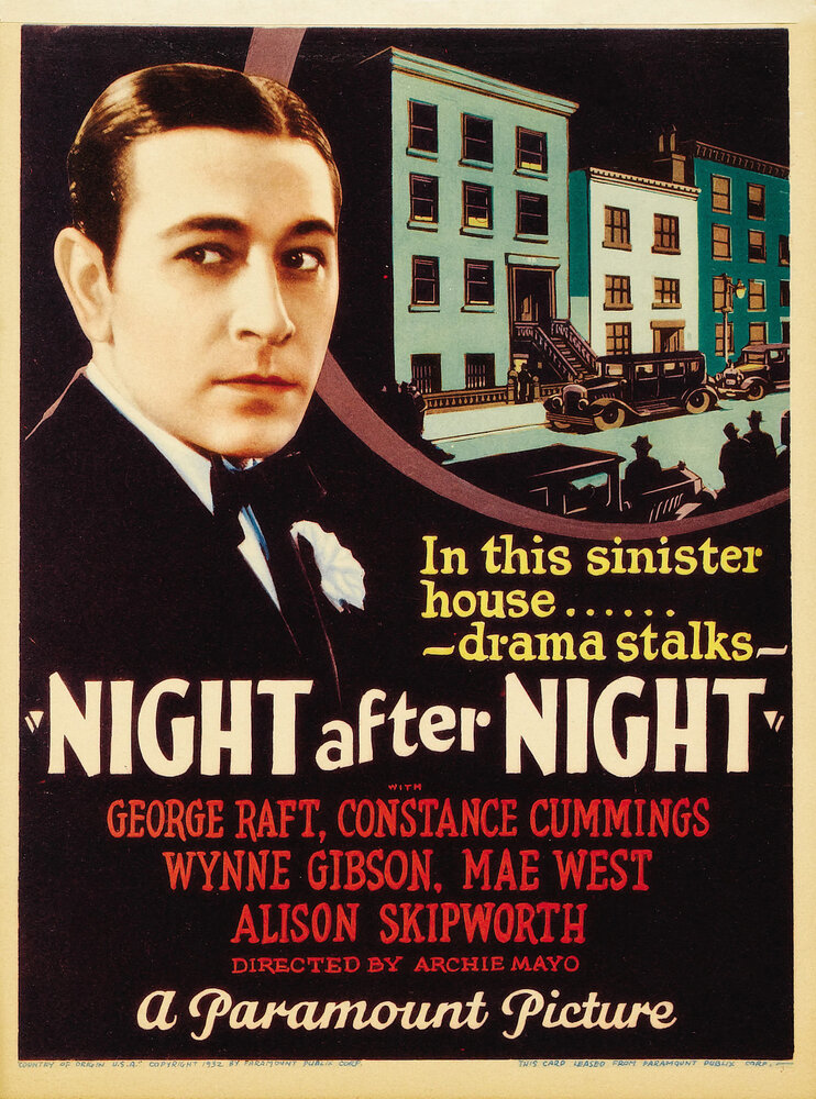 Ночь за ночью (1932) постер
