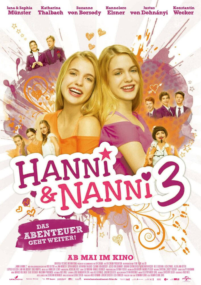 Ханни и Нанни 3 (2013) постер