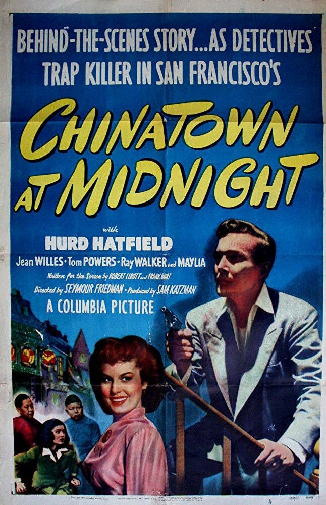 Chinatown at Midnight (1949) постер