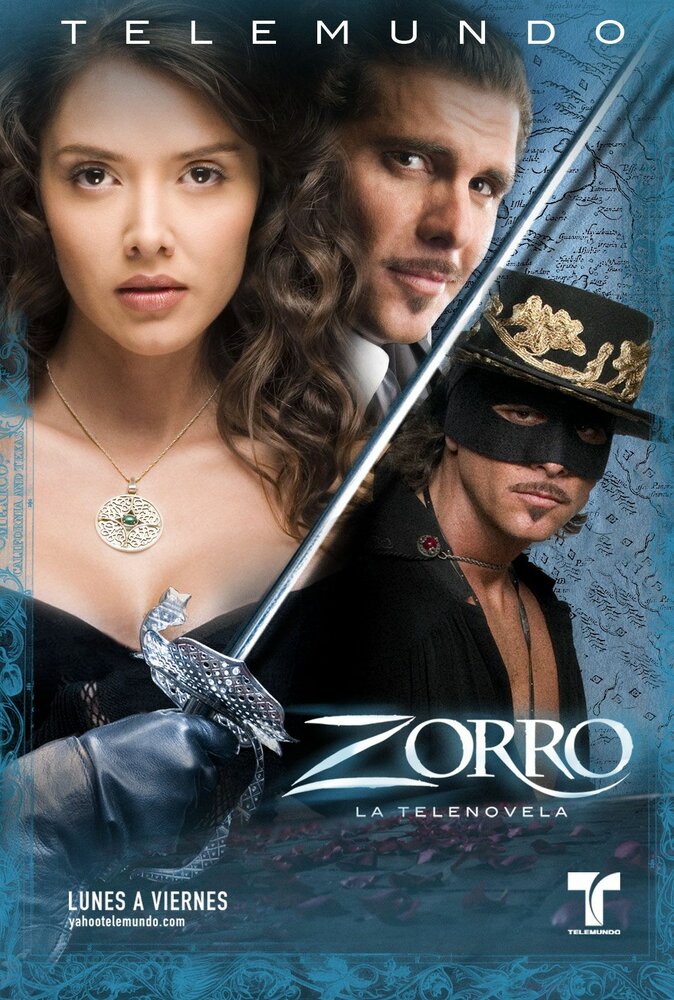 Зорро: Шпага и роза (2007) постер