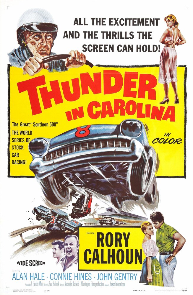Thunder in Carolina (1960) постер