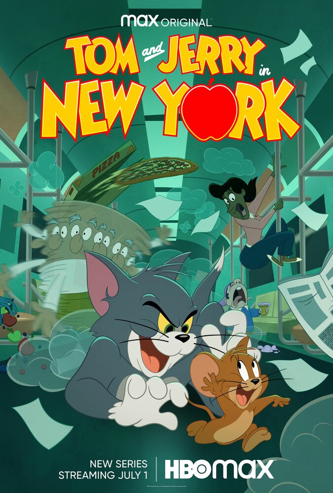 Том и Джерри в Нью-Йорке (2021) постер
