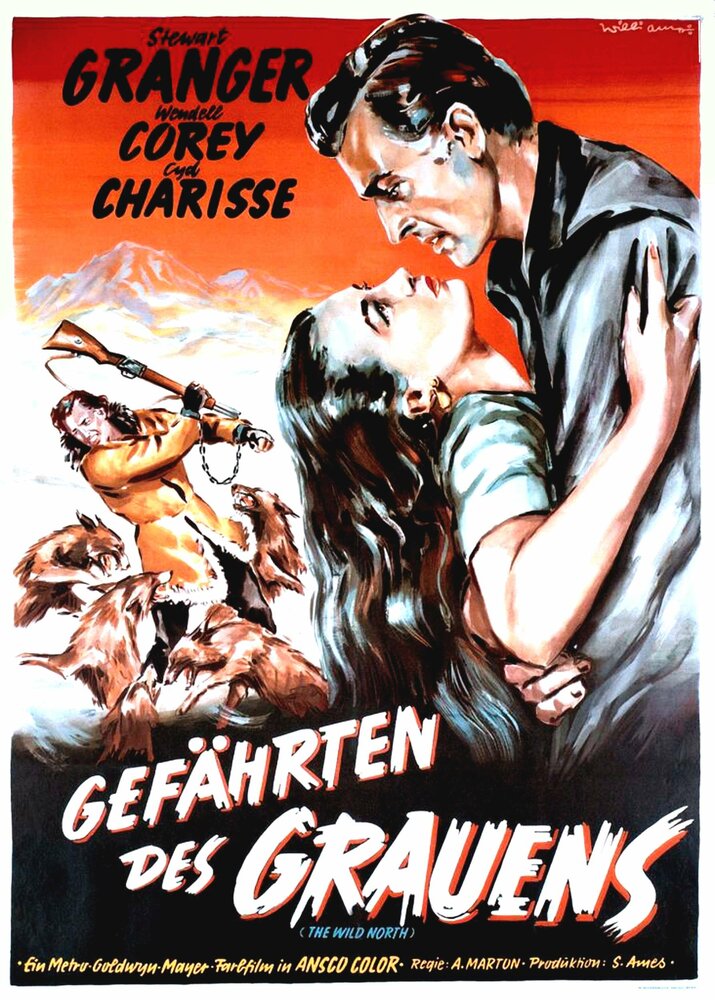 Дикий север (1952) постер