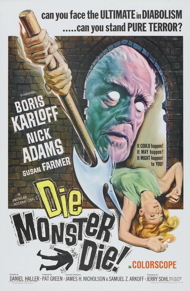 Умри, монстр, умри! (1965) постер