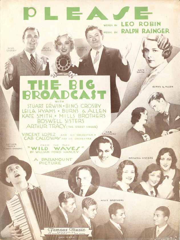 Большое радиовещание (1932) постер